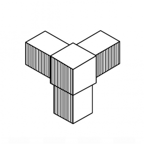 P25-3, 25mm box section connector