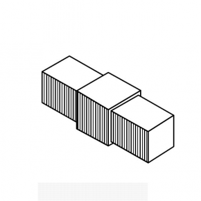 P25-2A, 25mm box section connector