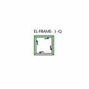 EL-1 Frame, 500x500mm - 3-Q