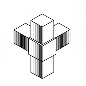 P25-4, 25mm box section connector