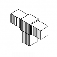 P25-3A, 25mm box section connector
