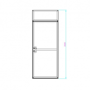 SF-44-DOOR, Door for textile graphics